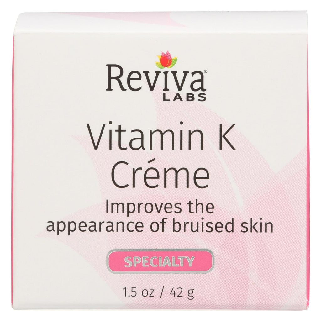 Reviva Labs - Vitamin K Cream - 1.5 Oz