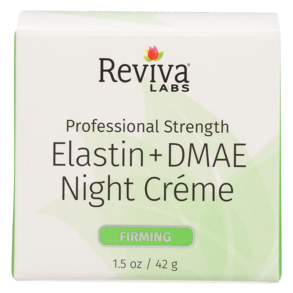 Reviva Labs - Elastin And Dmae Night Cream - 1.5 Oz