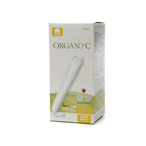 Organyc Cotton Tampons - Regular Apple - 16 Pack