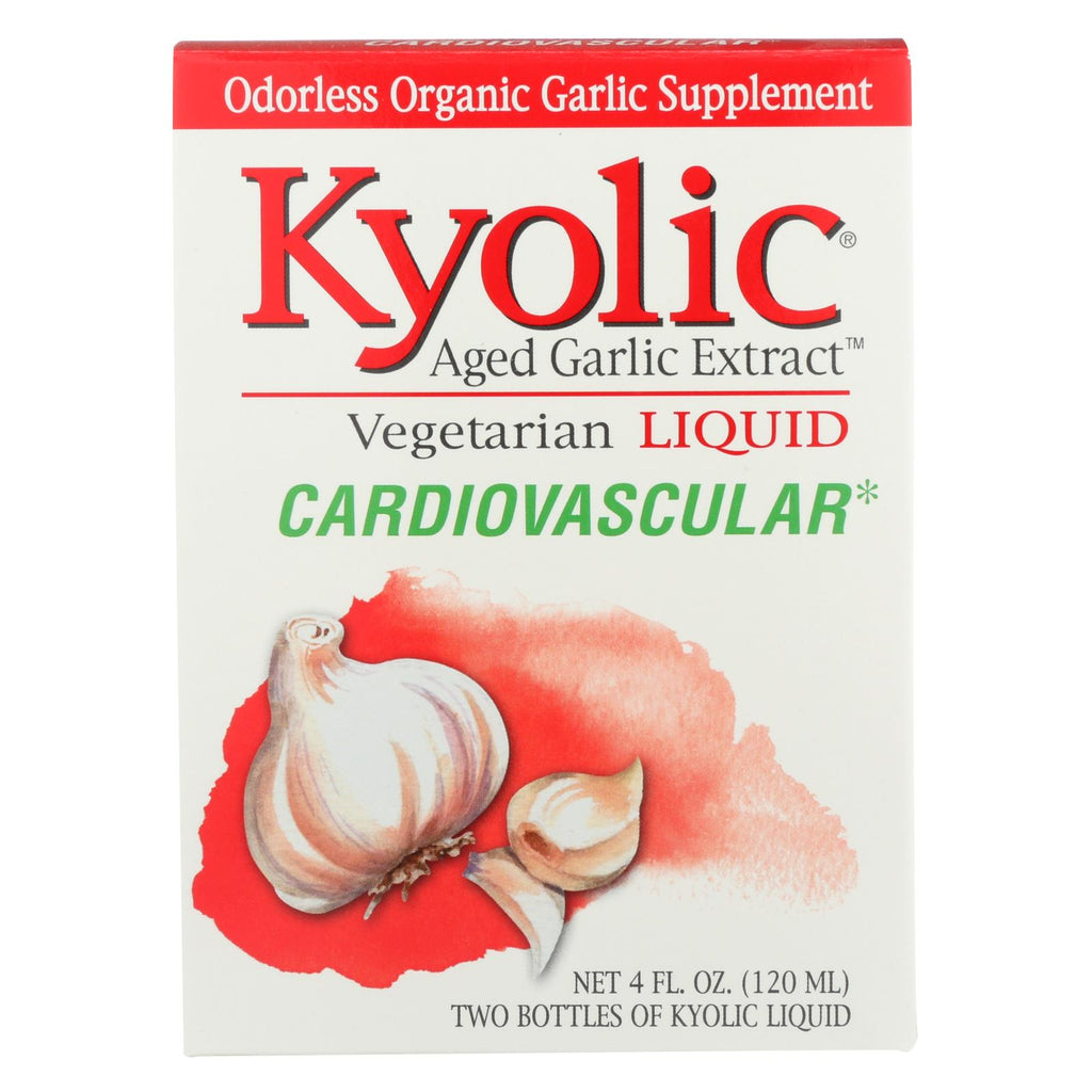 Kyolic - Aged Garlic Extract Cardiovascular Liquid - 4 Fl Oz