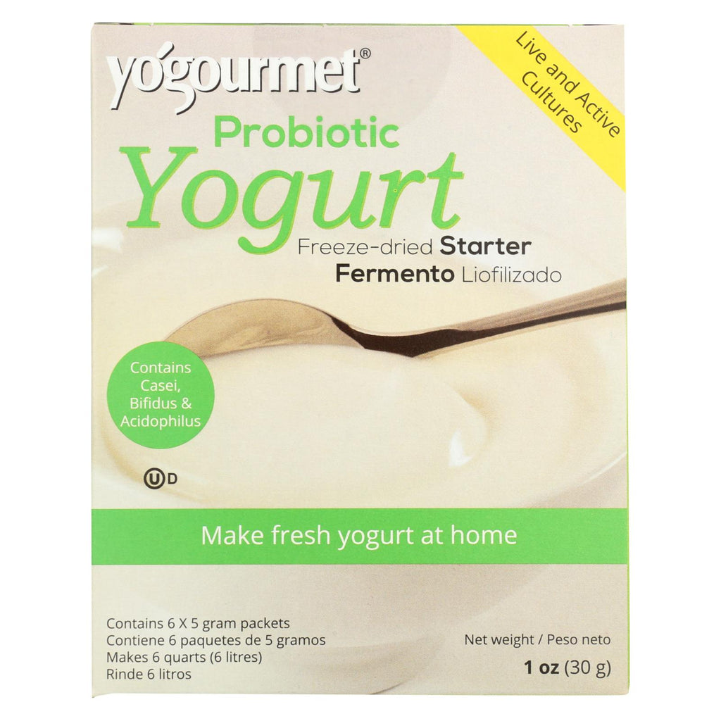 Yogourmet Yogurt Starter With Probiotics - 5 G Each - Pack Of 6