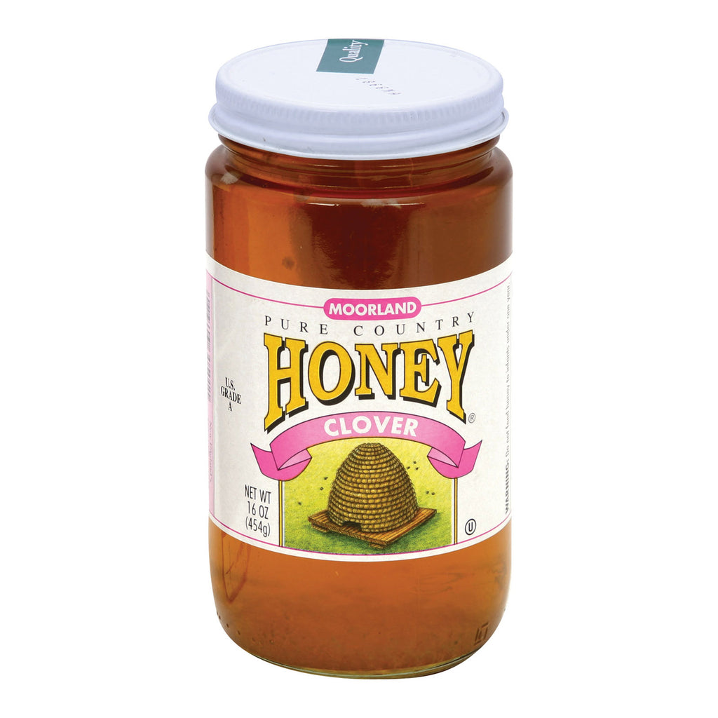 Moorland Honey Clover Honey - 16 Oz.