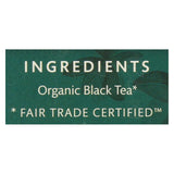 Choice Organic Teas Irish Breakfast Tea - 16 Tea Bags - Case Of 6