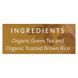 Choice Organic Teas Green Tea With Toasted Brown Rice - 16 Tea Bags - Case Of 6