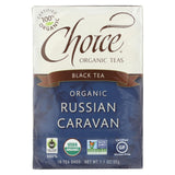 Choice Organic Black Tea - Russian Caravan - Case Of 6 - 16 Bags