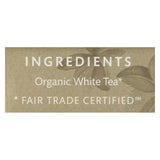 Choice Organic Teas White Tea - 16 Tea Bags - Case Of 6