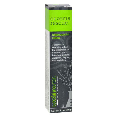 Peaceful Mountain Eczema Rescue Homeopathic Lotion - 1 Oz