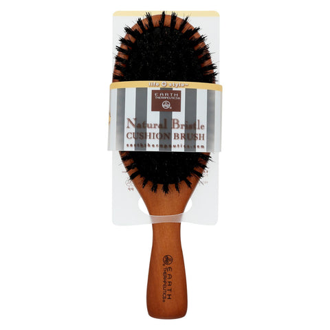 Earth Therapeutics Natural Bristle Cushion Brush - 1 Brush