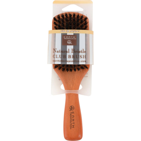 Earth Therapeutics Natural Bristle Club Brush - 1 Brush