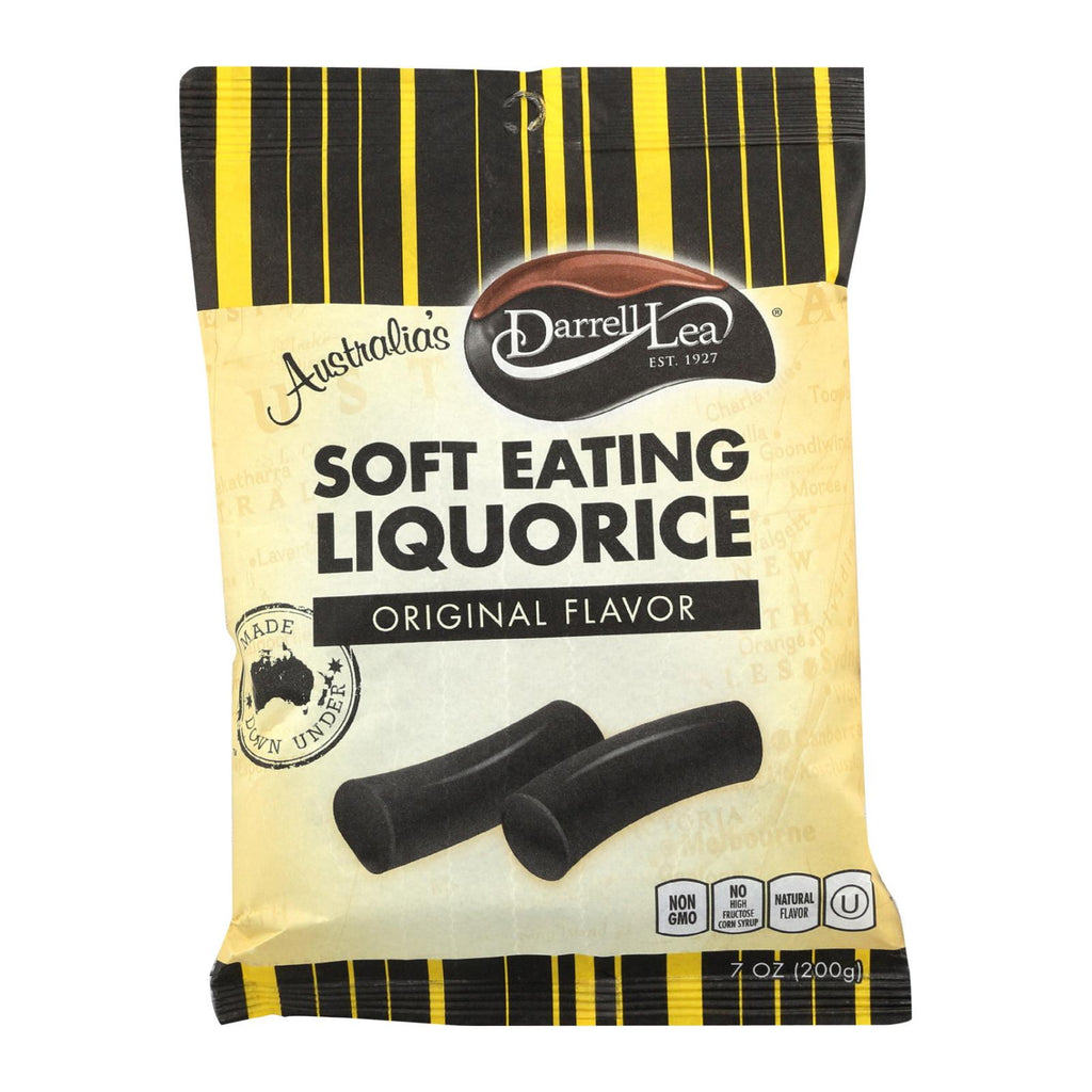 Darrell Soft Eating Liquorice - Original - Case Of 8 - 7 Oz.