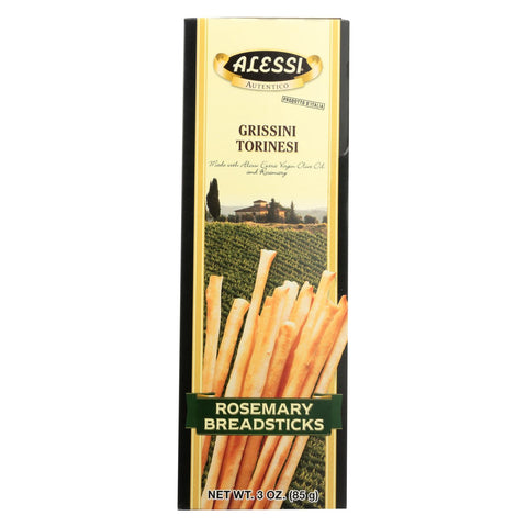 Alessi - Breadsticks Rosemary - Case Of 12 - 3 Oz