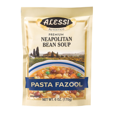 Alessi - Neapolitan Bean Soup - Pasta Fazool - Case Of 6 - 6 Oz.