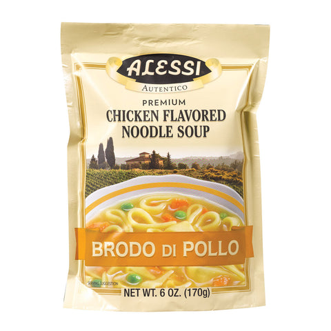 Alessi - Noodle Soup - Chicken - Case Of 6 - 6 Oz.