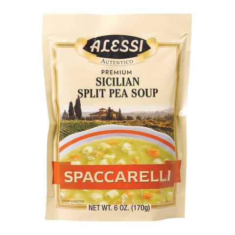 Alessi - Split Pea Soup - Spaccarelli - Case Of 6 - 6 Oz.