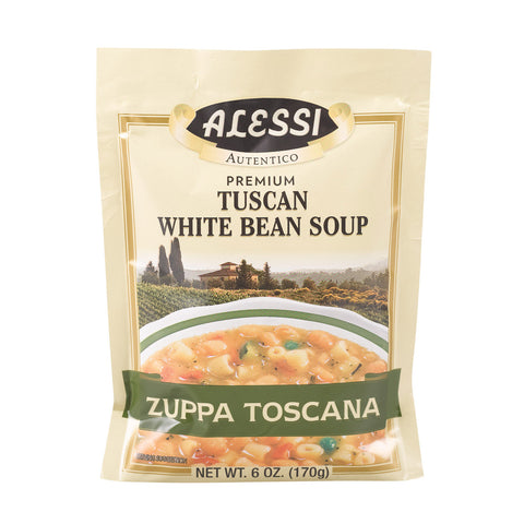 Alessi - Tuscan - White Bean Soup - Case Of 6 - 6 Oz.