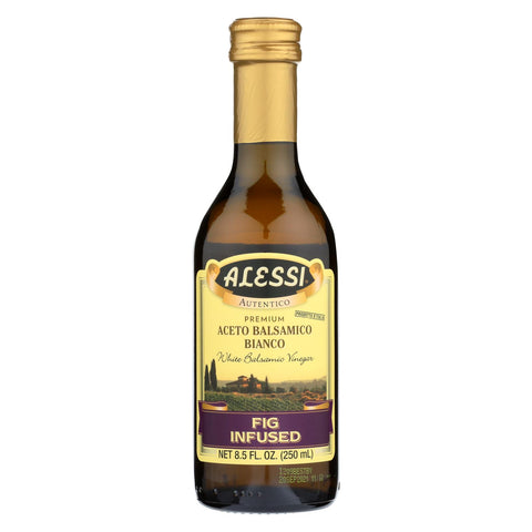 Alessi - Fig Infused Vinegar - White Balsamic - Case Of 6 - 8.5 Fl Oz.