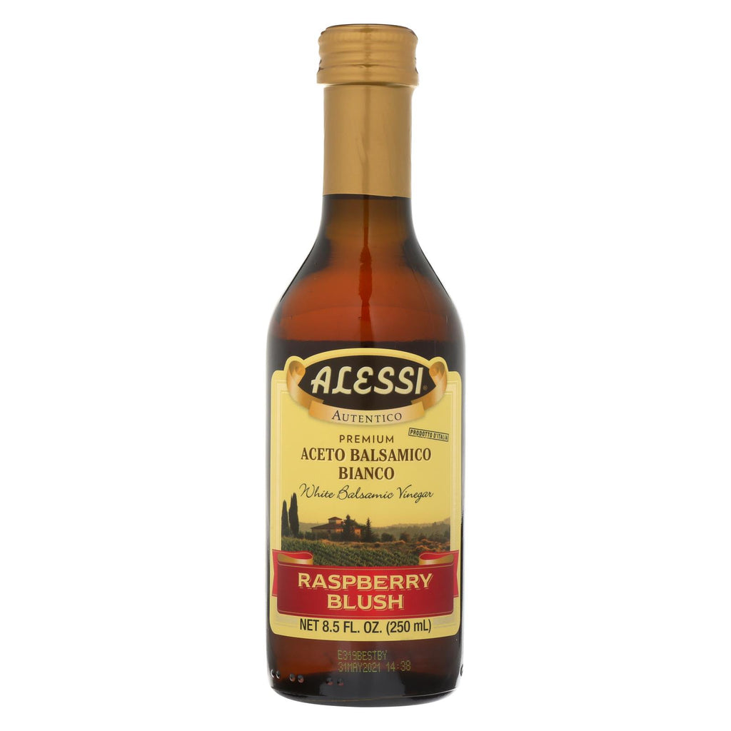 Alessi - Vinegar - White Balsamic Raspberry Blush - Case Of 6 - 8.5 Fl Oz.