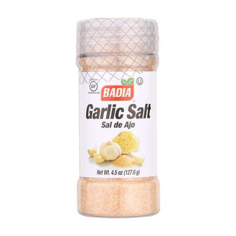 Badia Spices - Garlic Salt - Case Of 12 - 4.5 Oz.