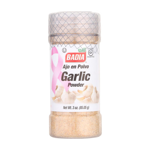 Badia Spices - Garlic Powder - Case Of 12 - 3 Oz.