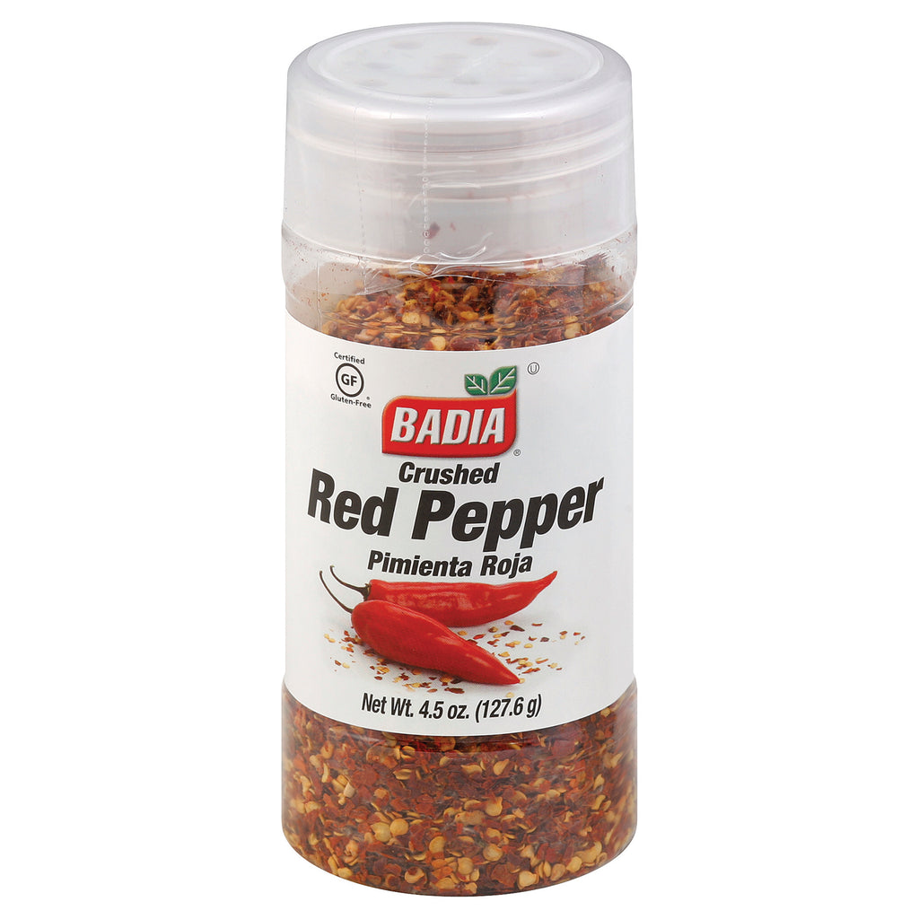 Badia Spices - Crushed Red Pepper - Case Of 12 - 4.5 Oz.