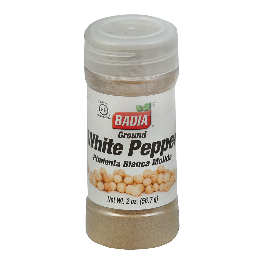 Badia Spices - Ground White Pepper - Case Of 12 - 2 Oz.