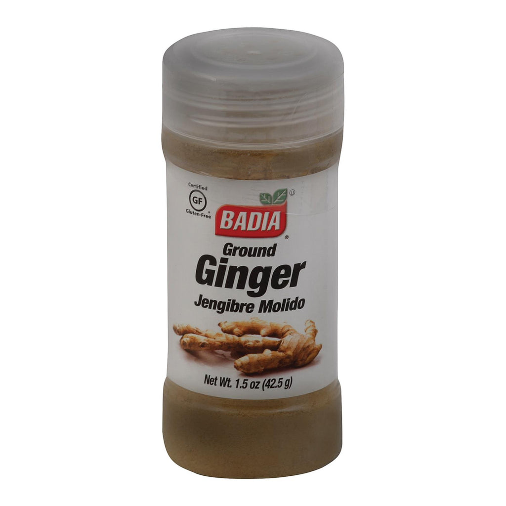 Badia Spices - Ground Ginger - Case Of 12 - 1.5 Oz.