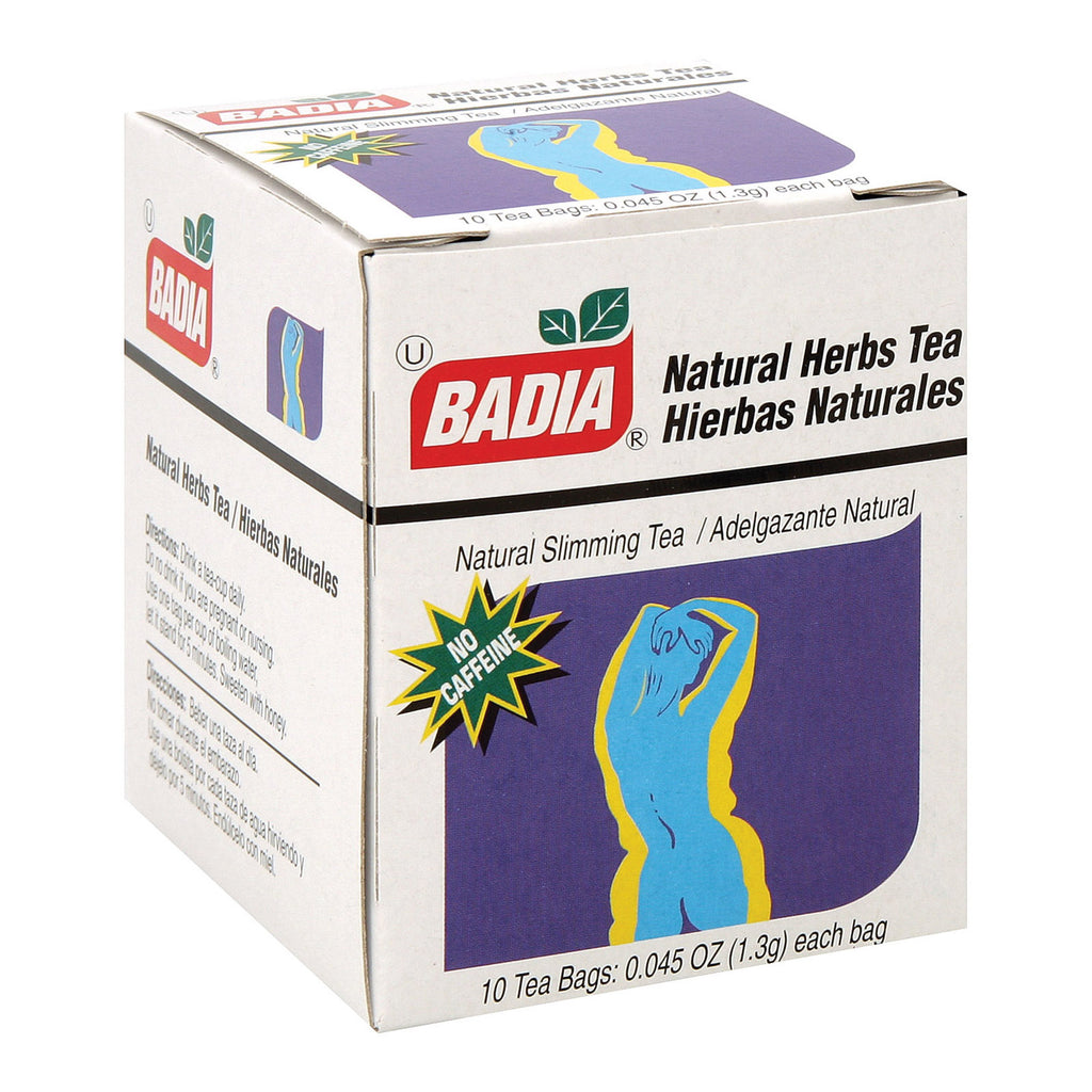 Badia Spices - Natural Herb Tea Bag - Case Of 20 - 10 Bags