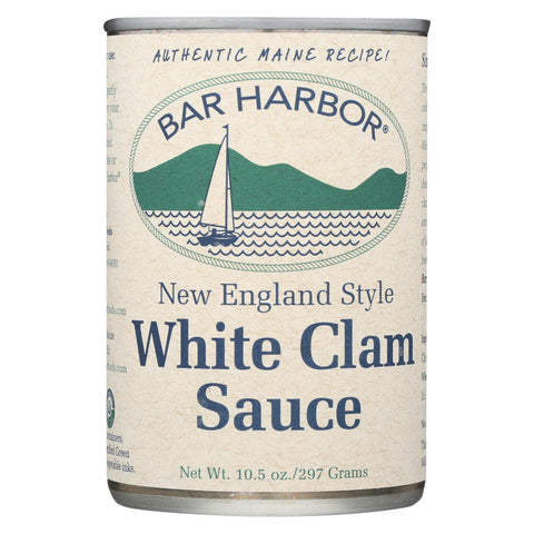 Bar Harbor - New England Style White Clam Sauce - Case Of 6 - 10.5 Oz.