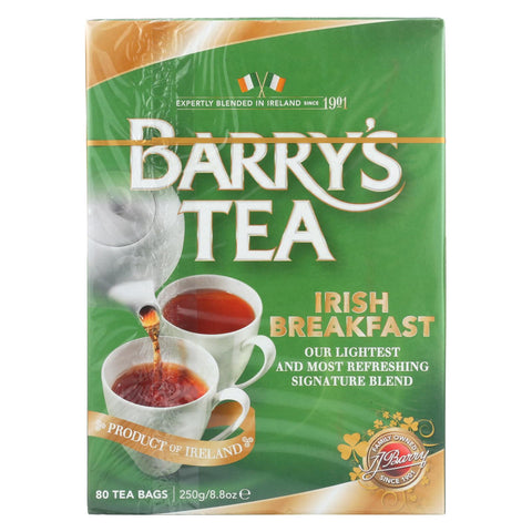 Barry's Tea - Irish Tea - Irish Breakfast - Case Of 6 - 80 Bags