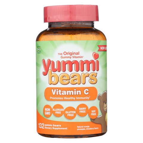 Hero Nutritionals Yummi Bears Vitamin C - 132 Gummy Bears