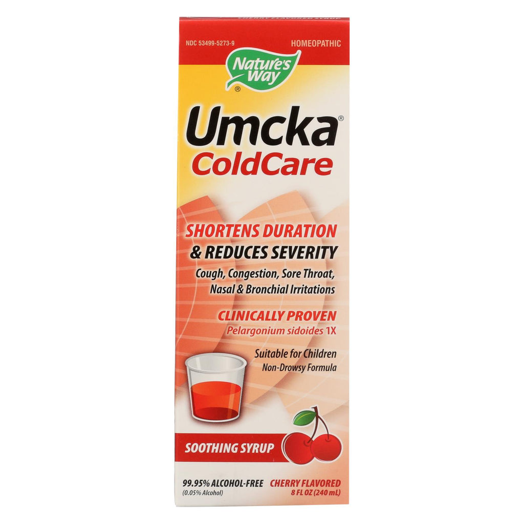 Nature's Way - Umcka Coldcare Syrup Cherry - 8 Fl Oz