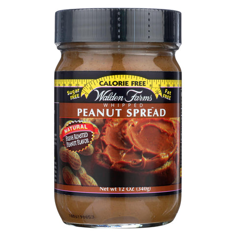 Walden Farms Peanut Spread - Creamy - Case Of 6 - 12 Oz