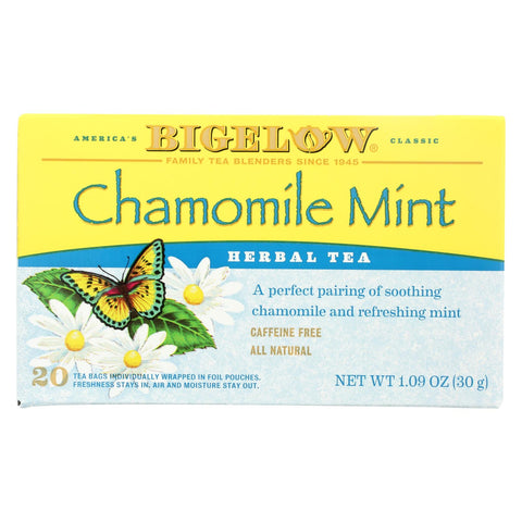 Bigelow Tea Tea - Chamomile With Mint - Case Of 6 - 20 Bag