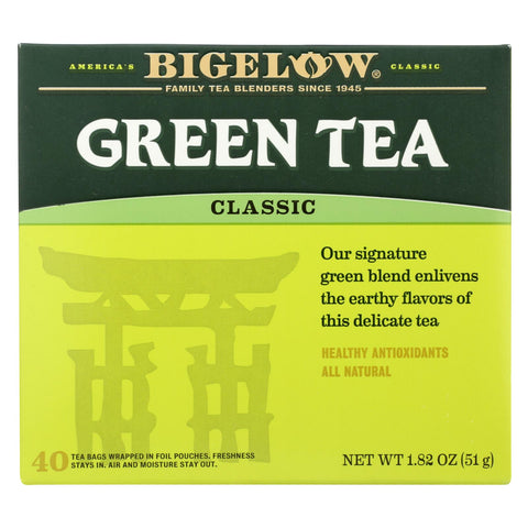 Bigelow Tea Tea - Green - Case Of 6 - 40 Bag