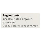 Bigelow Tea Organic Green Tea - Decaf - Case Of 6 - 40 Bag