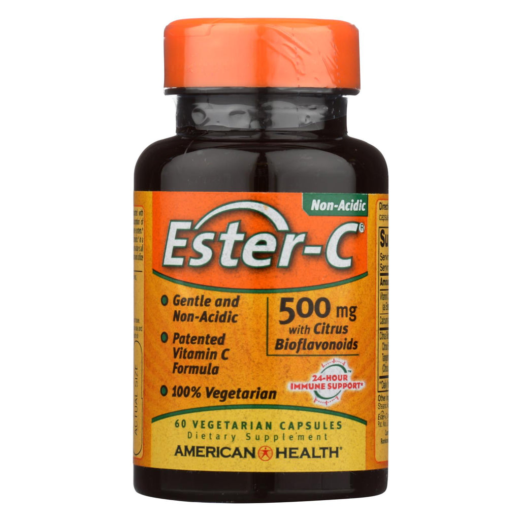 American Health - Ester-c With Citrus Bioflavonoids - 500 Mg - 60 Vegetarian Capsules