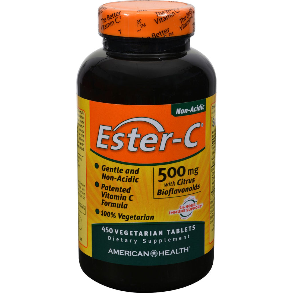 American Health - Ester-c With Citrus Bioflavonoids - 500 Mg - 450 Vegetarian Tablets