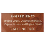 Choice Organic Herbal Tea - Ginger - Case Of 6 - 16 Bags