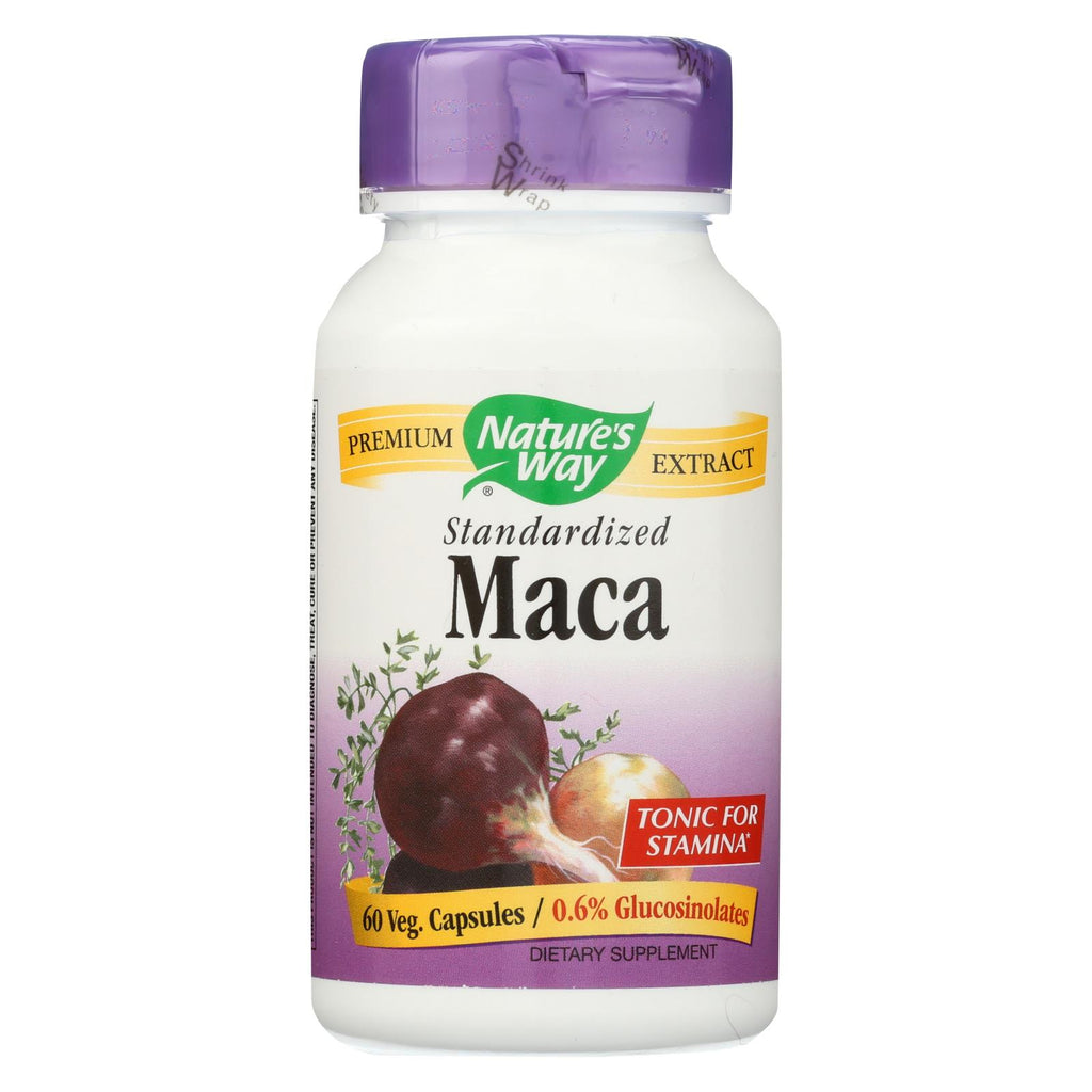 Nature's Way - Maca Standardized - 60 Capsules