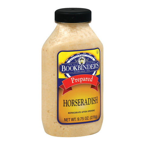 Bookbinder's - Horseradish - Prepared - Case Of 9 - 9.75 Oz.