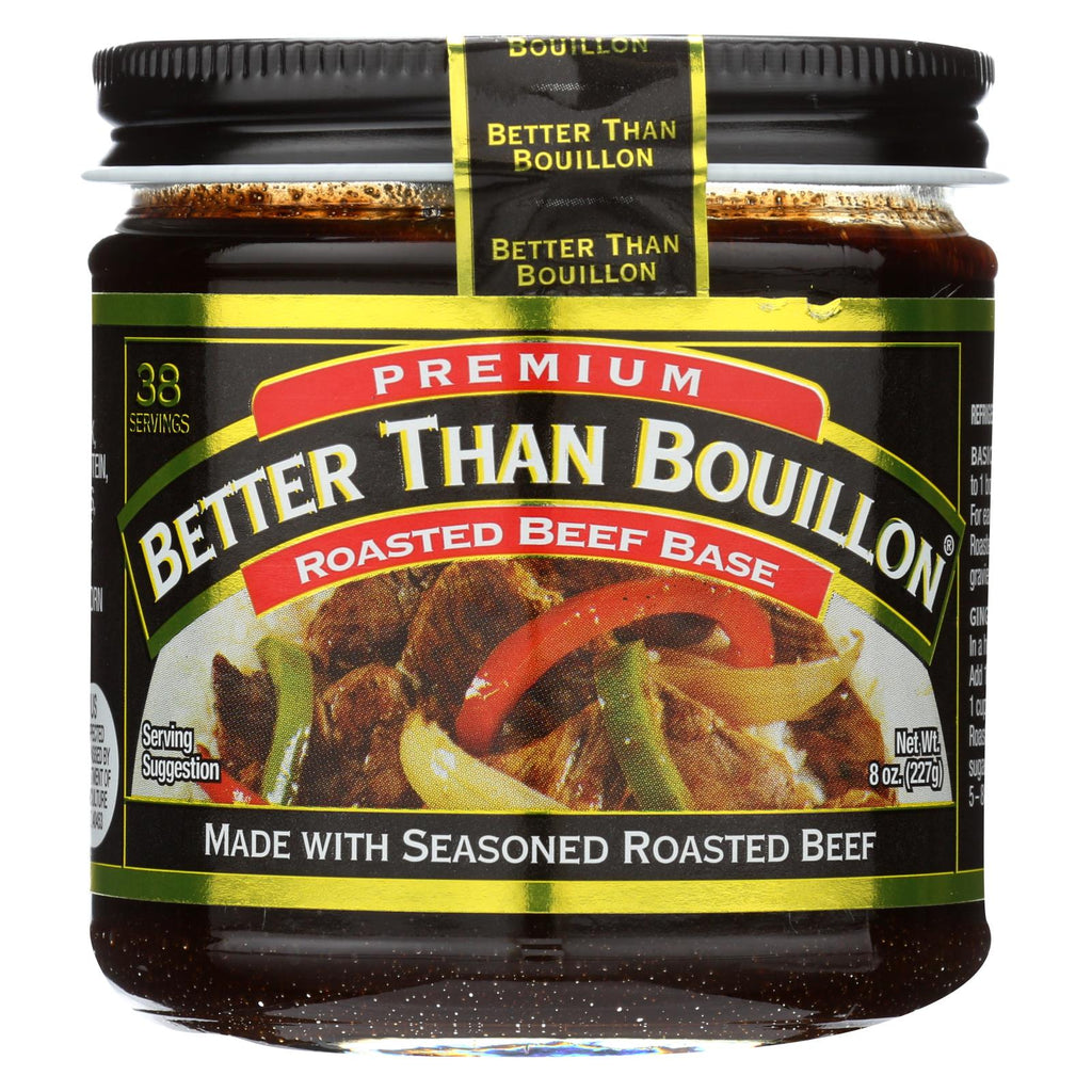 Better Than Bouillon Organic Seasoned - Beef Base - Case Of 6 - 8 Oz.