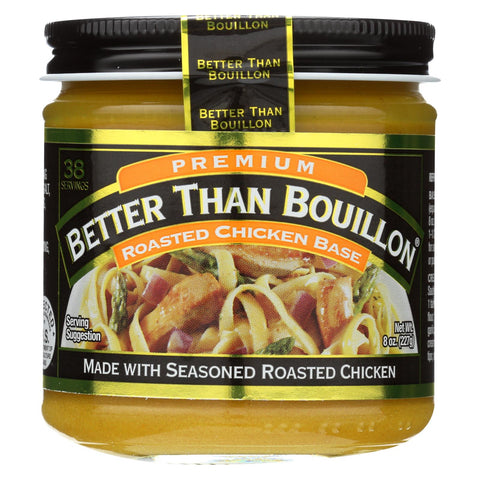 Better Than Bouillon Organic Seasoned - Chicken Base - Case Of 6 - 8 Oz.