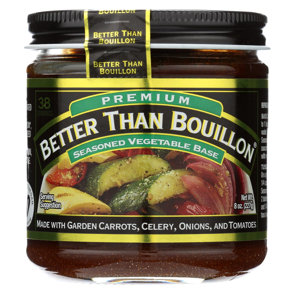 Better Than Bouillon Organic Seasoned - Vegetable Base - Case Of 6 - 8 Oz.