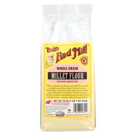 Bob's Red Mill - Millet Flour - 23 Oz - Case Of 4