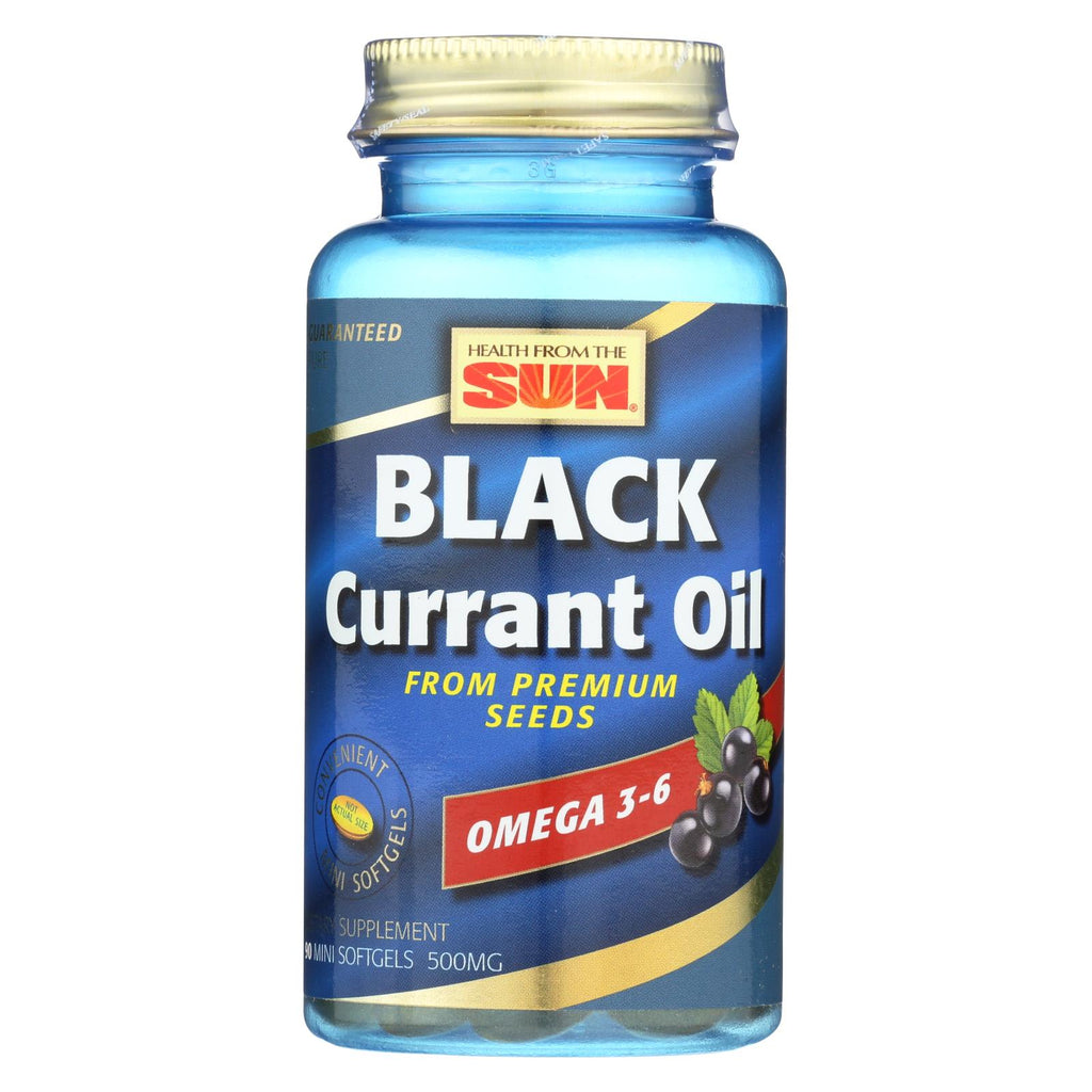 Health From The Sun Black Currant 500 - 90 Softgels