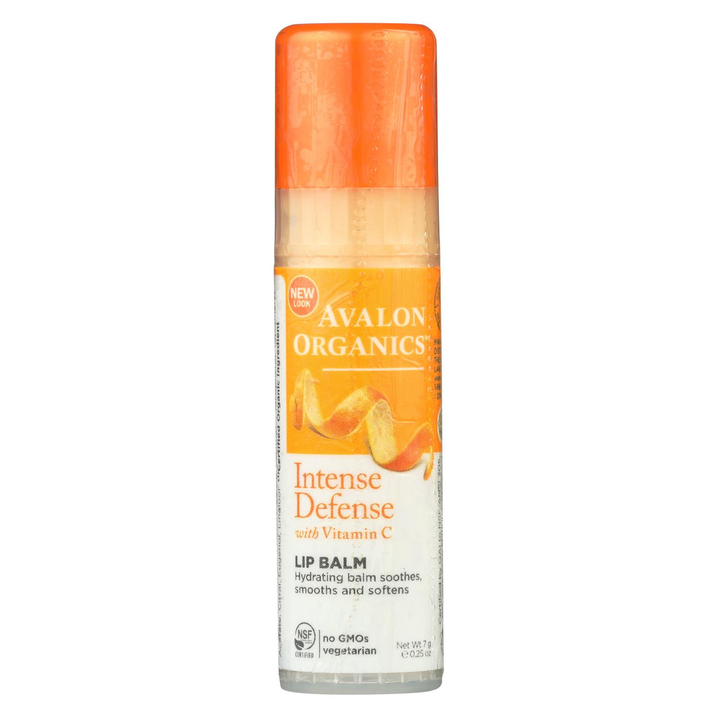 Avalon Organics Vitamin C Soothing Lip Balm - Case Of 16 - .25 Oz