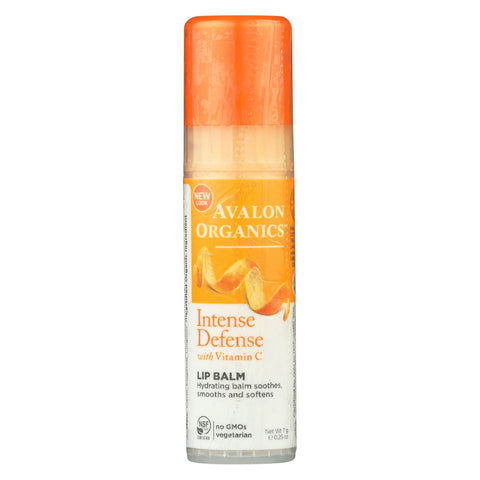 Avalon Organics Vitamin C Soothing Lip Balm - Case Of 16 - .25 Oz