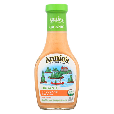 Annie's Naturals Organic Dressing Thousand Island - Case Of 6 - 8 Fl Oz.