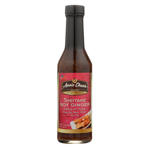 Annie Chun's Shiitake Soy Ginger Sauce - Case Of 6 - 9.7 Fl Oz.