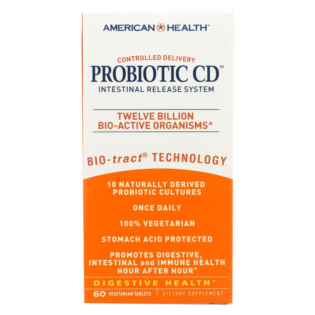 American Health - Probiotic Cd Intestinal Release System - 60 Vtablets